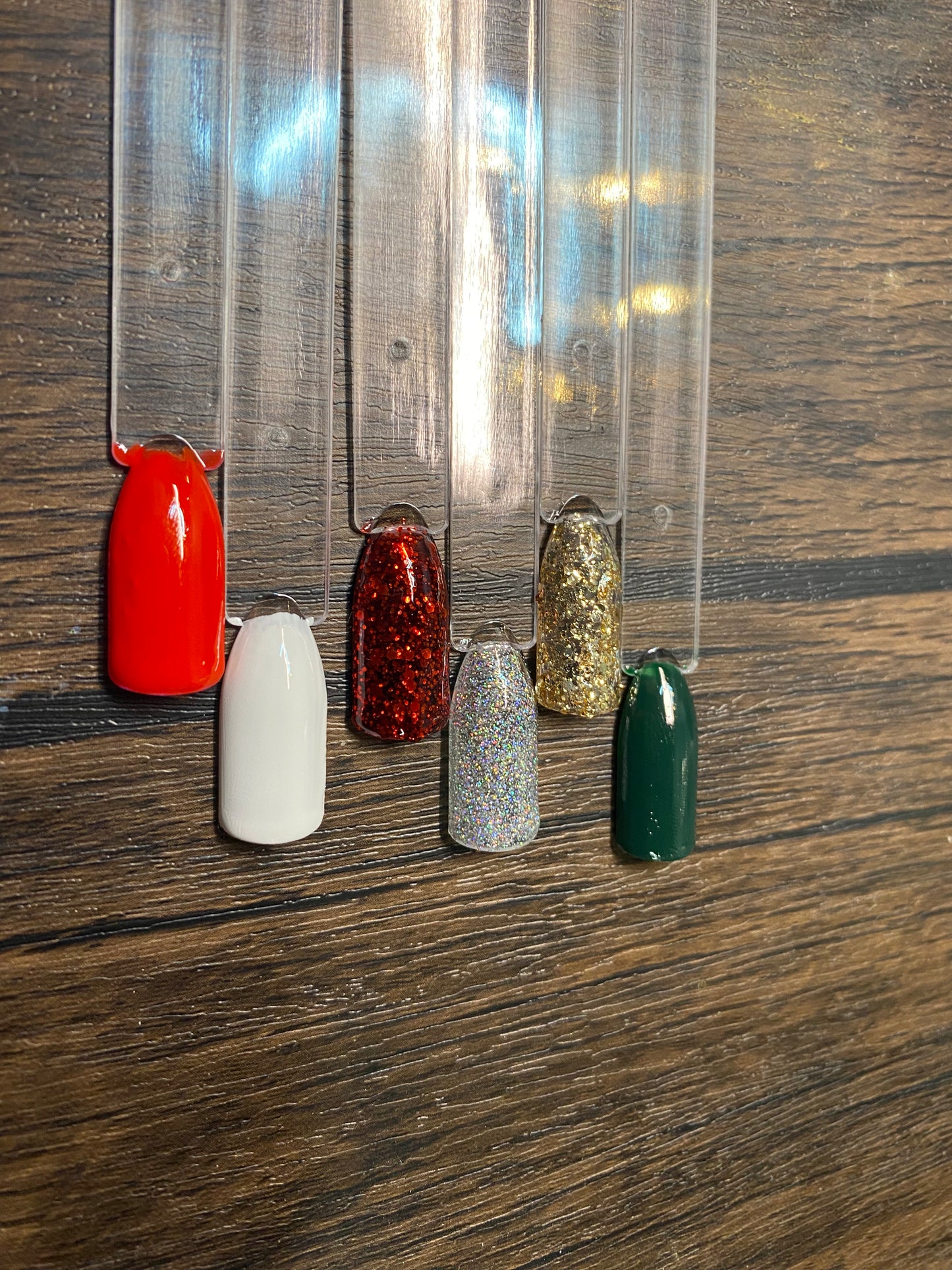 Holiday UV Nail Color 6 piece Set