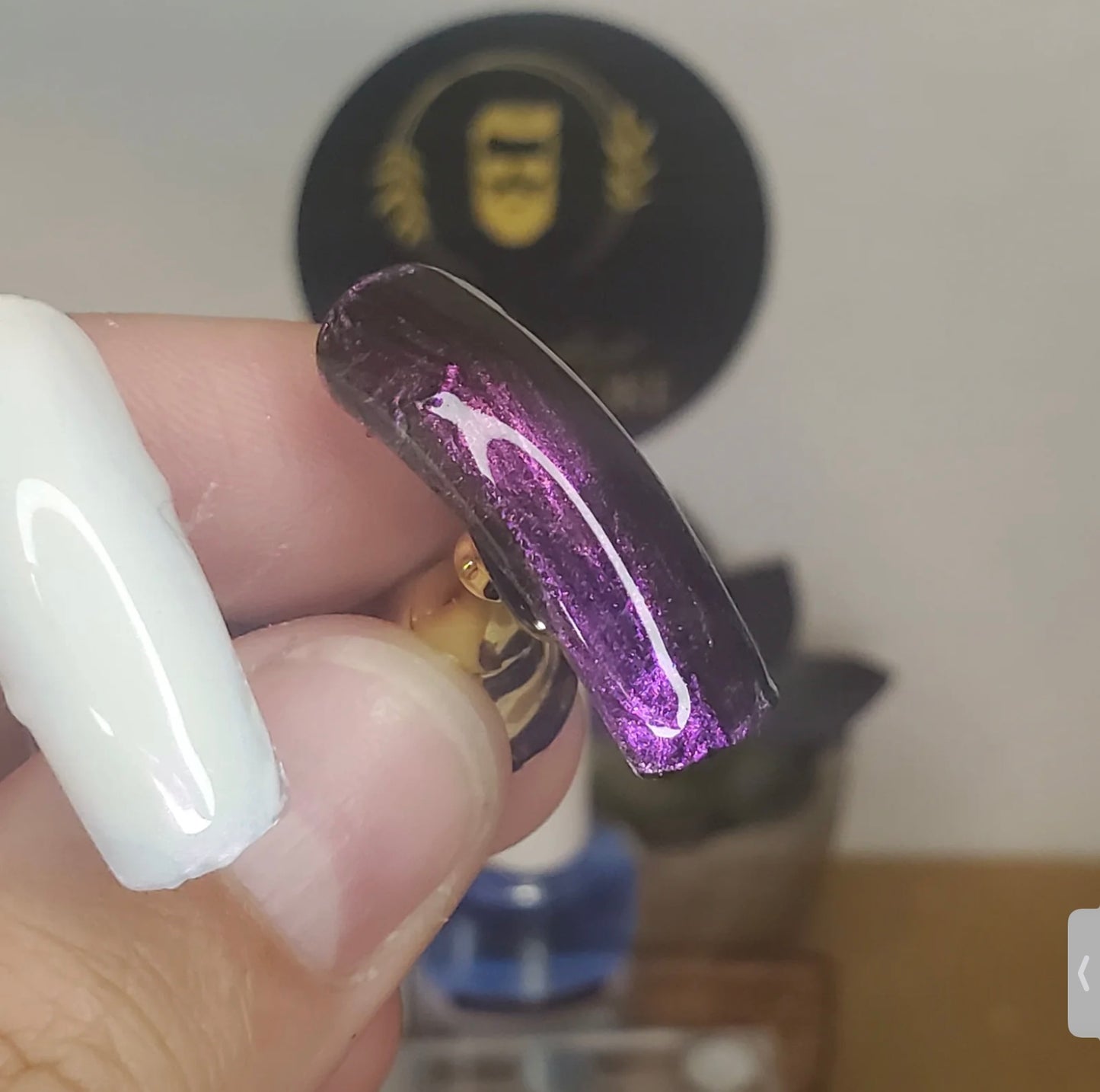 Born Pretty Aurora Liquid Chrome Nail Polish, Pearl Metallic Mirror No Dust Magic Liquid Chrome Polish