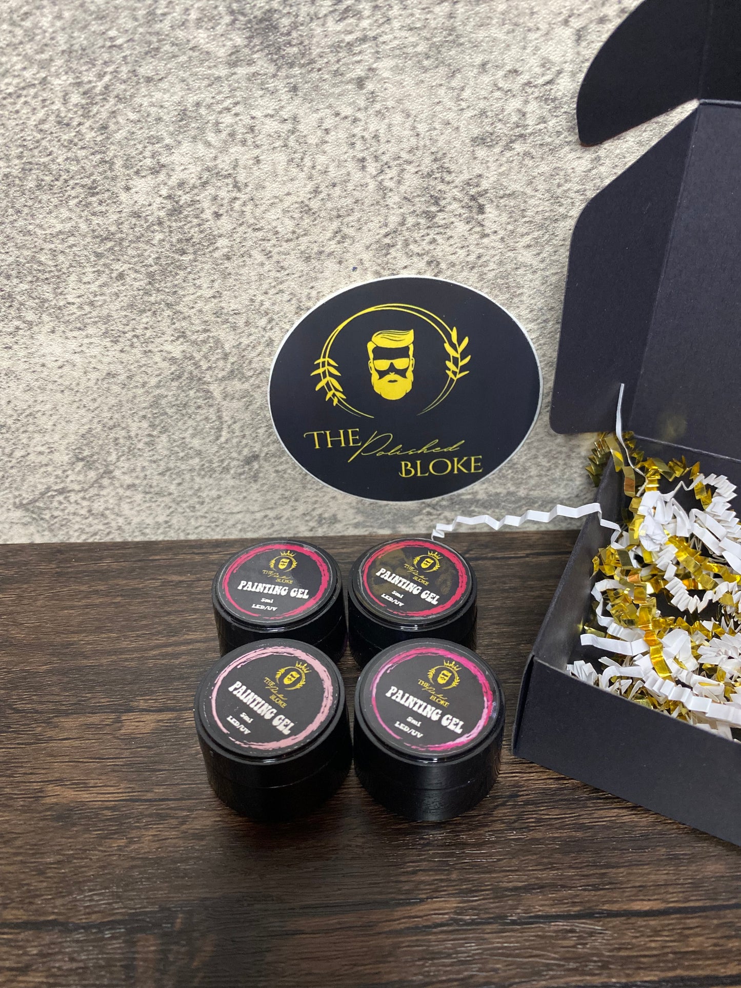 TPB's Special Edition Summer Barbie 4 pack UV Nail Gel Set